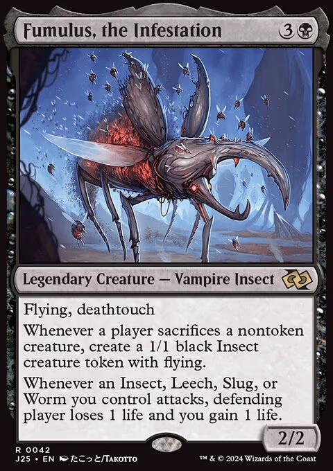 Fumulus, the Infestation trading card